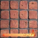 آجر قزاقی 10 در 10 قرمز تیره کد G106