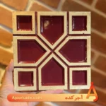 خشت دست‌ساز لعابی طرح‌دار