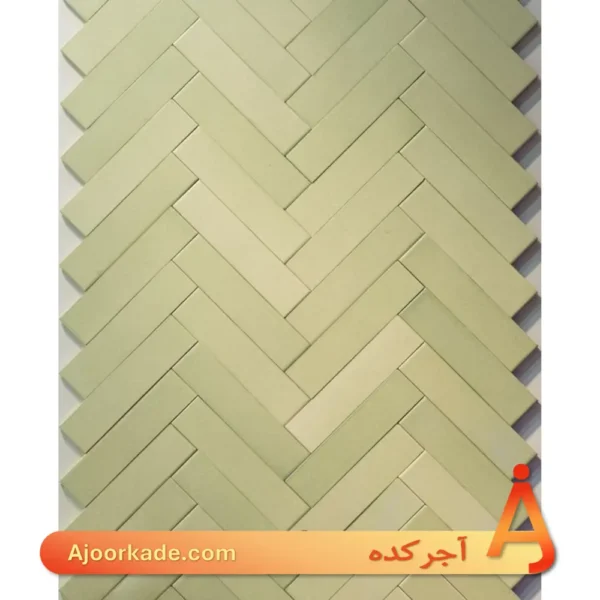 کاشی دست‌ساز مترویی مغز پسته‌ای