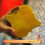 خشت دست‌ساز لعابی طرح ترنج